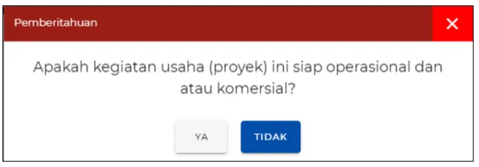 MENGUBAH STATUS LKPM KONSTRUKSI KE LKPM PRODUKSI/KOMERSIAL