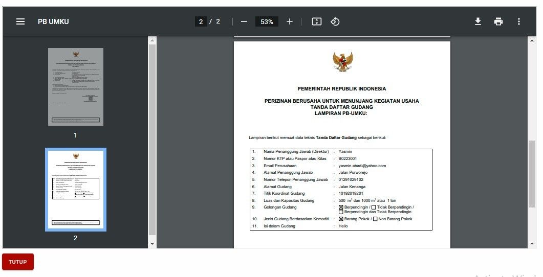 APAKAH PENYEWA GUDANG WAJIB MEMILIKI TANDA DAFTAR GUDANG?