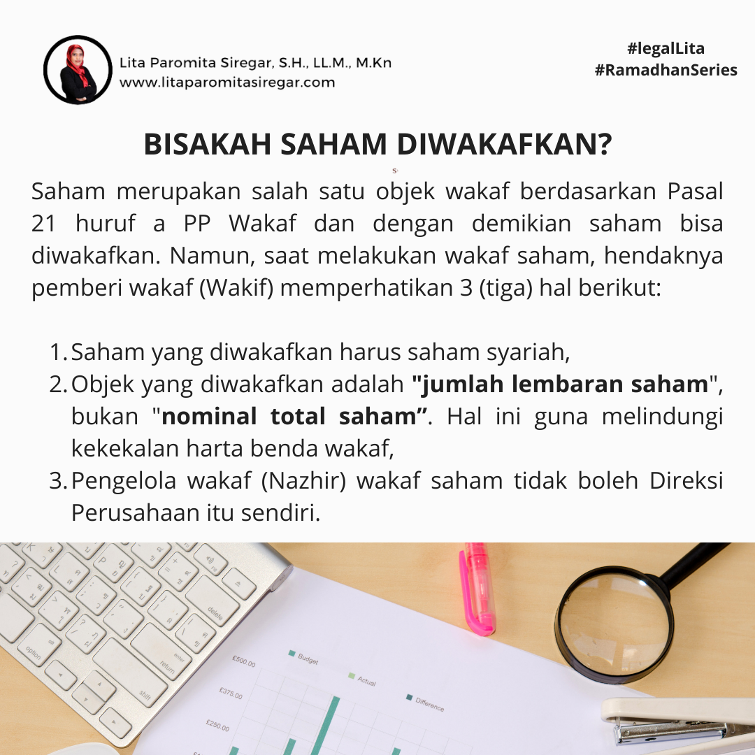 wakaf saham